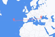 Flights from São Jorge Island, Portugal to Burgas, Bulgaria
