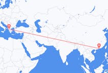Flug frá Shenzhen, Kína til Ioannina, Grikklandi