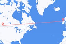 Flyreiser fra Medicine Hat, Canada til Kincasslagh, Irland