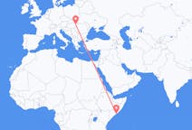 Flights from Mogadishu to Debrecen