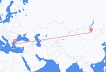 Flights from Ulaanbaatar to Mytilene
