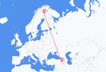 Flyrejser fra Kolari, Finland til Van, Tyrkiet
