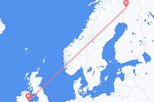 Flights from Kolari to Dublin