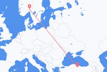 Flights from Oslo, Norway to Amasya, Turkey