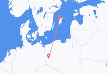 Fly fra Zielona Góra til Visby