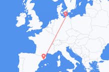 Flights from Rostock to Barcelona