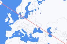 Flüge von Jaipur, Indien nach Akureyri, Island