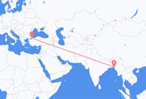 Flyrejser fra Chittagong, Bangladesh til Istanbul, Tyrkiet