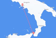 Flyreiser fra Reggio di Calabria, Italia til Napoli, Italia