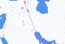 Lennot Bahrainin saarelta Iğdıriin