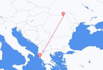 Vluchten van Suceava, Roemenië naar Korfoe, Griekenland