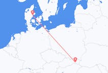 Flights from Košice in Slovakia to Aarhus in Denmark