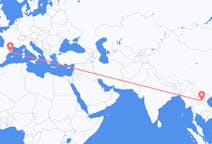 Flights from Phonsavan, Laos to Barcelona, Spain