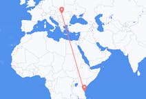 Flyreiser fra Zanzibar, til Oradea