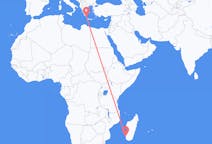 Flyrejser fra Toliara, Madagaskar til Kythera, Grækenland