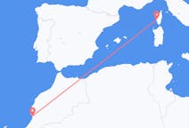 Vluchten van Agadir naar Ajaccio