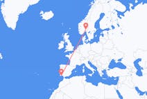 Flyg från Oslo, Norge till Faro, Portugal