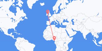 Flights from Equatorial Guinea to Ireland