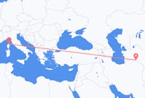 Voli from Aşgabat, Turkmenistan to Bastia, Francia