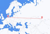 Flights from Hamburg, Germany to Gorno-Altaysk, Russia