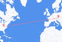 Flyreiser fra Bristol, USA til Vienna, Østerrike