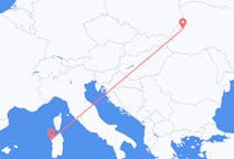 Flights from Lviv, Ukraine to Alghero, Italy
