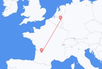 Flyreiser fra Bergerac, Frankrike til Maastricht, Nederland