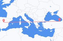 Flyrejser fra Trabzon til Madrid
