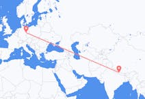 Flyreiser fra Pokhara, til Leipzig