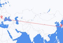 Flyreiser fra Nagasaki, Japan, til Craiova, Japan