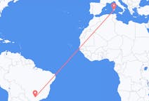 Flights from Marília, Brazil to Cagliari, Italy
