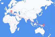 Flyrejser fra Tufi, Papua Ny Guinea til Dubrovnik, Kroatien