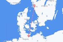 Flyreiser fra Lubeck, Tyskland til Göteborg, Sverige