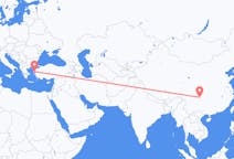 中国出发地 泸州市飞往中国目的地 米蒂利尼的航班