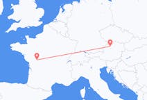 Flights from Poitiers, France to Linz, Austria