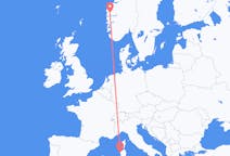 Flights from Førde, Norway to Alghero, Italy