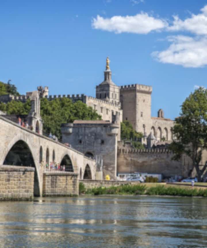 Flights to the city of Avignon, France