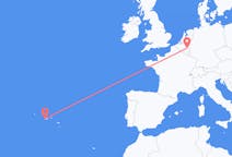 Flights from Horta, Azores, Portugal to Liège, Belgium