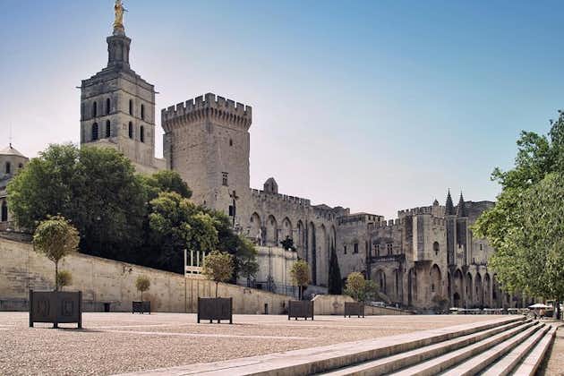 Avignon vandringstur inklusive påvens palats