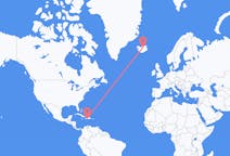 Flights from Port-au-Prince, Haiti to Akureyri, Iceland