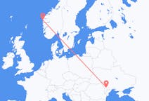 Flyrejser fra Chișinău, Moldova til Florø, Norge
