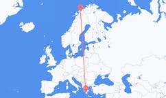 Flights from Bardufoss to Kalamata
