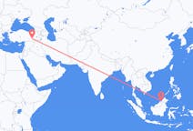 Flyg från Bandar Seri Begawan, Brunei till Diyarbakir, Turkiet