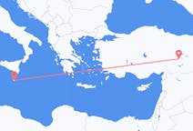 Flyrejser fra Malta, Malta til Malatya, Malta