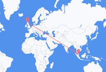Flyrejser fra Kuantan, Malaysia til Inverness, Skotland