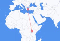 Flyreiser fra Mwanza, Tanzania til Iraklio, Hellas