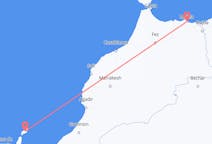 Vluchten van Nador, Marokko naar Lanzarote, Spanje