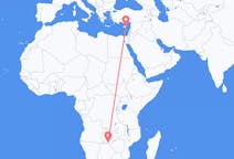 Flyg från Kasane, Botswana till Larnaca, Cypern