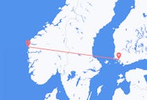 Flyg från Åbo till Florø