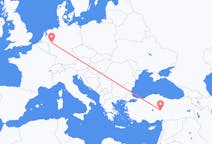 Flyreiser fra Düsseldorf, Tyskland til Kayseri, Tyrkia